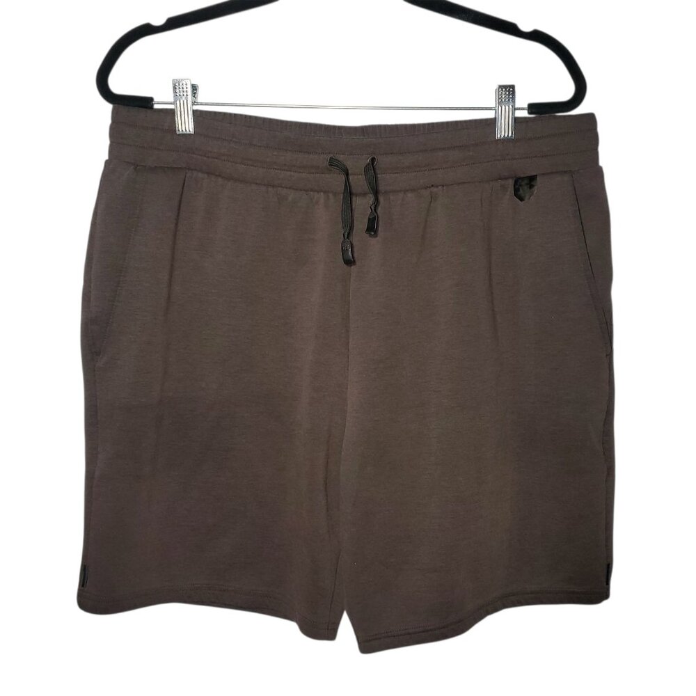 Under Armour Unstoppable Knit Shorts Men's XL Brown Sweatshorts Pull-On